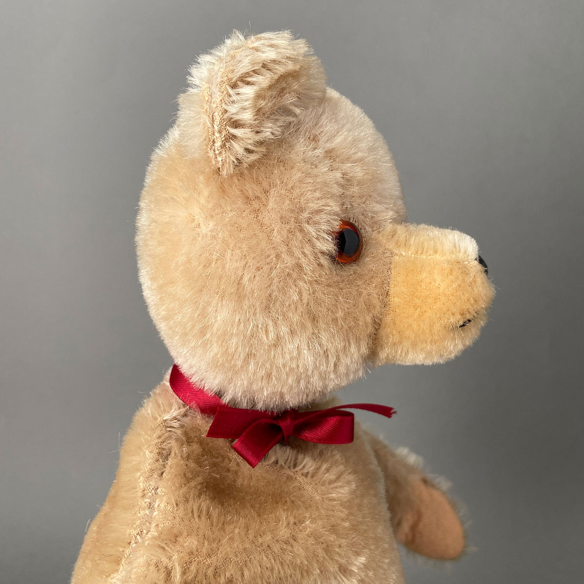 Vintage GRISLY Teddy Bear Hand Puppet ~ 1950s Rare! – Once