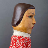 PRETTY POLLY Hand Puppet ~ Early 1900s Punch and Judy