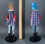 PUNCH and JUDY Hand Puppets ~ Early 1900s