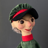 FORESTER Hand Puppet ~ Papier Mache 1960s