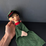 FORESTER Hand Puppet ~ Papier Mache 1960s