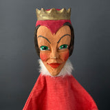 Hohnsteiner QUEEN Hand Puppet ~ 1960s