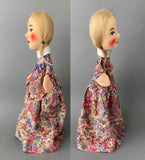 KERSA Girl Hand Puppet ~ 1980s