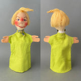 KERSA Max and Moritz Hand Puppets ~ 1960s Rare!