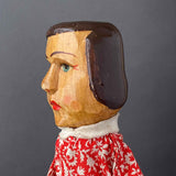 PRETTY POLLY Hand Puppet ~ Early 1900s Punch and Judy