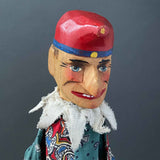 PUNCH and JUDY Hand Puppets ~ Early 1900s