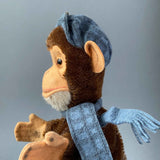 SCHUCO Monkey Hand Puppet ~ 1950s Rare!