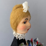 Else Hecht Maid Hand Puppet Doll ~ 1920-30s Rare!