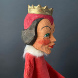 Hohnsteiner QUEEN Hand Puppet ~ 1960s