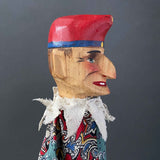 PUNCH and JUDY Hand Puppets ~ Early 1900s