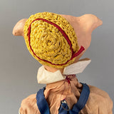 WPA Little Pig Hand Puppet ~ 1930s Rare!