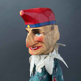 PUNCH and JUDY Hand Puppets ~ Early 1900s
