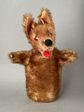 SCHUCO Bad Wolf Hand Puppet ~ 1950s Rare!