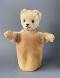 SCHUCO Teddy Bear Hand Puppet ~ 1950s Rare!