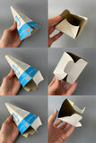 3 BERG Paper Stands for Hand Puppets ~ 1960-70s