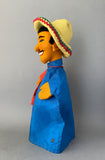 KERSA Mexican Hand Puppet ~ 1960s Rare!