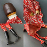 PRETTY POLLY Hand Puppet ~ Early 1900s Punch and Judy