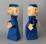 SCHUCO Policeman Hand Puppet ~ 1950s Rare!