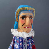 PUNCH and JUDY Hand Puppets ~ Early 1900s
