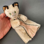 SCHUCO Cat Hand Puppet ~ 1950s Rare!