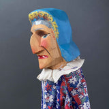 PUNCH and JUDY Hand Puppets ~ Early 1900s