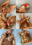 SCHUCO Bad Wolf Hand Puppet ~ 1950s Rare!