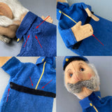 SCHUCO Policeman Hand Puppet ~ 1950s Rare!
