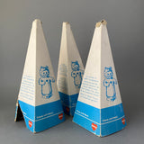3 BERG Paper Stands for Hand Puppets ~ 1960-70s