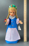 Else Hecht Girl Hand Puppet ~ 1960s Rare!