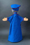 Else Hecht Policeman Hand Puppet ~ 1960s Rare!