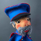 Else Hecht Policeman Hand Puppet ~ 1960s Rare!