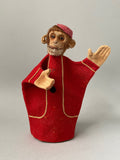 SCHUCO Bellhop Monkey Hand Puppet ~ 1920s Very Rare!