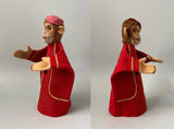 SCHUCO Bellhop Monkey Hand Puppet ~ 1920s Very Rare!