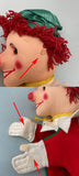 SCHUCO Mr Punch Hand Puppet ~ 1950s Rare!