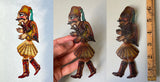 Turkish KARAGOZ Shadow Puppet Theater Set