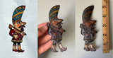 Turkish KARAGOZ Shadow Puppet Theater Set