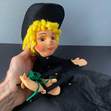 Else Hecht Chimney Sweep Hand Puppet Doll ~ 1920-30s Rare!