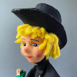 Else Hecht Chimney Sweep Hand Puppet Doll ~ 1920-30s Rare!