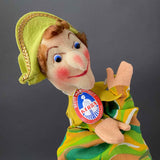 KERSA Punchinello Hand Puppet ~ 1960s Rare!