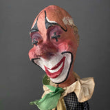CLOWN Hand Puppet ~ by Gerhard Stiehl 1950s Rare!
