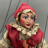 GIRL Marionette ~ Czechoslovakia early 1900s Rare!