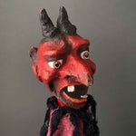 DEVIL Hand Puppet ~ by Gerhard Stiehl 1950s Rare!