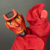 Decor-Spielzeug DEVIL Hand Puppet ~ 1950-60s rare!