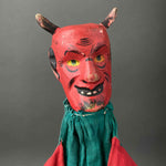 DEVIL Hand Puppet ~ Early 1900s Punch and Judy