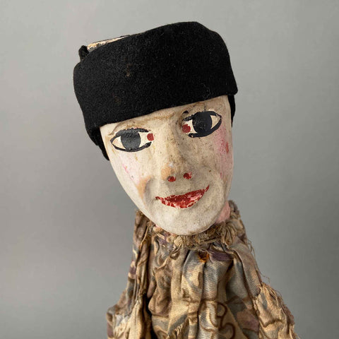 GUIGNOL Hand Puppet ~ France early 1900s Rare!