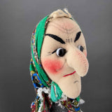 KERSA Witch Hand Puppet ~ 1960s