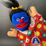 KERSA Blue Character Hand Puppet ~ 1980s Rare!