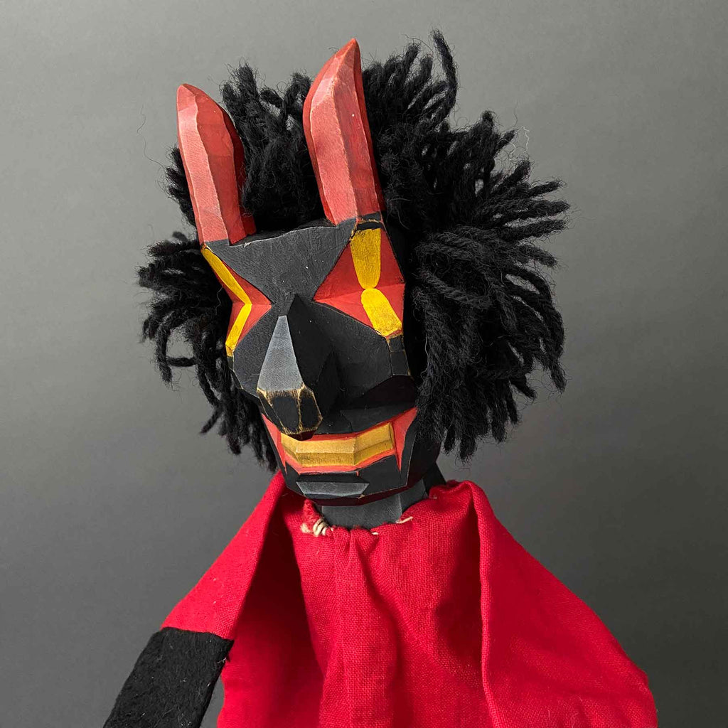 Sieve Puppet Vintage DEVILMAN Hand Puppet by Lotte Sievers-Hahn ~ 1960s – Once Upon ...