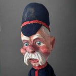 POLICEMAN Hand Puppet ~ by Gerhard Stiehl 1950s Rare!
