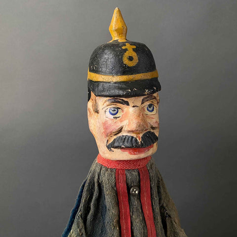 CONSTABLE Hand Puppet ~ Early 20th Century